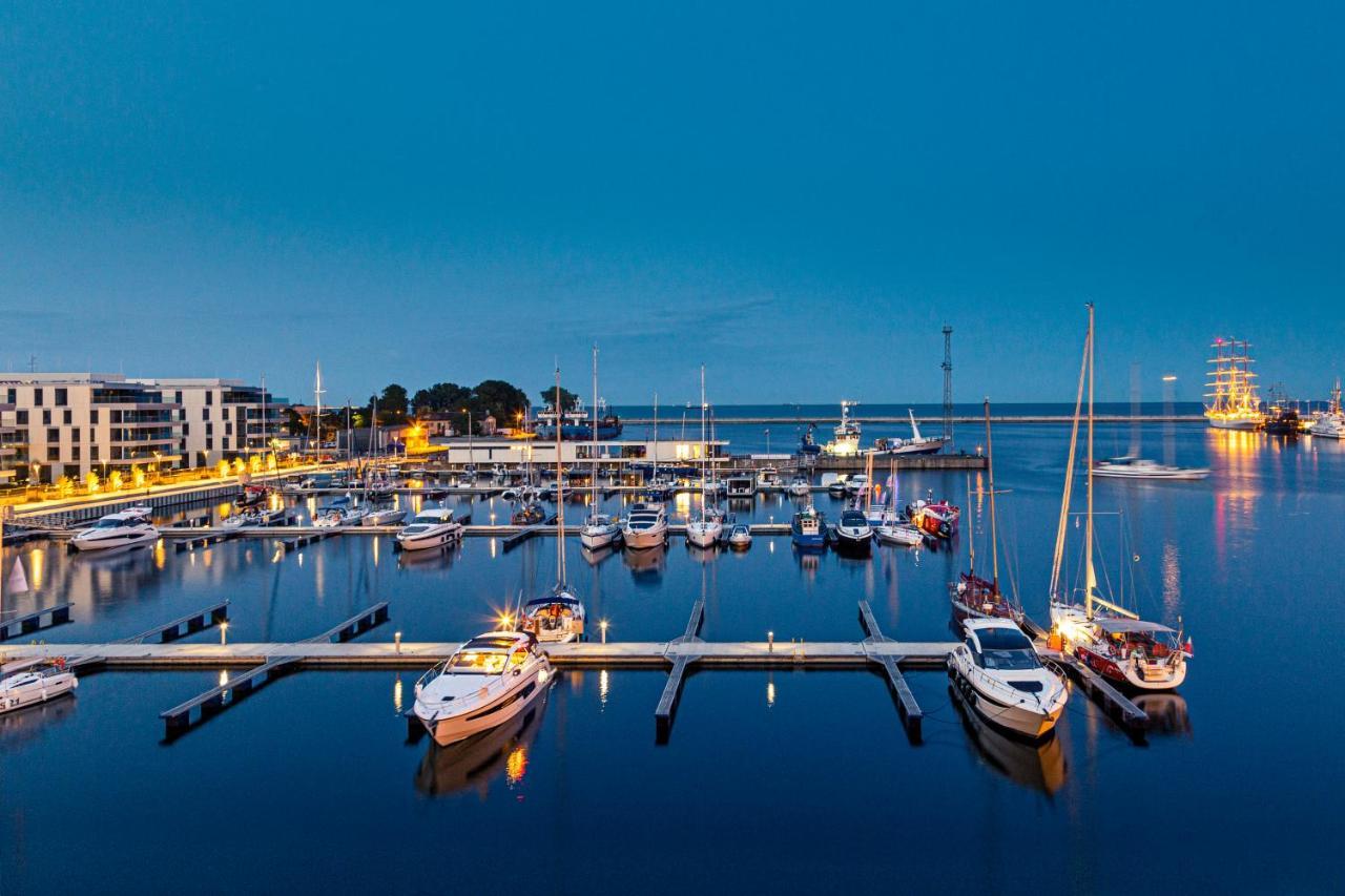 Ferienwohnung Yacht Park Marina by AmberBlue Gdynia Exterior foto